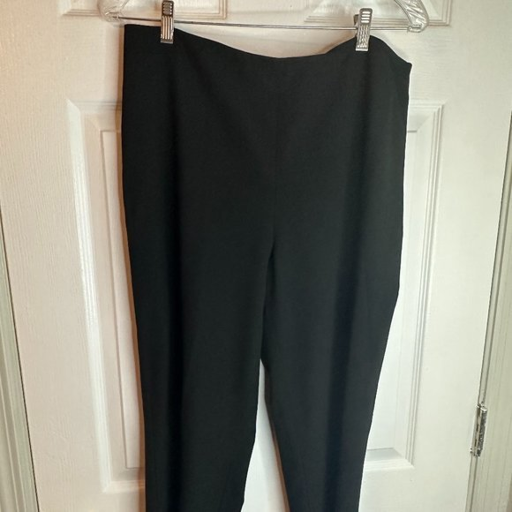 Talbots Straight Leg‎ Black Slacks Size 12
